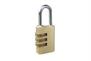 Lucchetto a combinazione in Alluminio 5mmx26mm Grigio