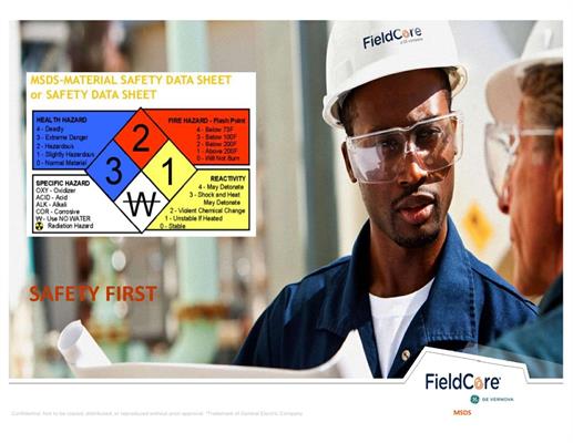 FIELDCORE MSDS BOOK CHEMICAL KIT AERO BUSINESS
