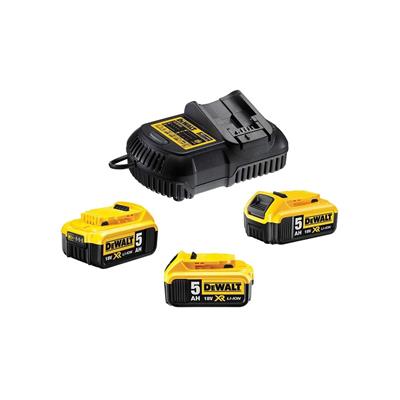 Starter Kit 18V 3 batterie da 5.0 AH e caricabatterie