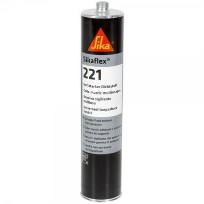 Sigillante poliuret. Sikaflex 221 cart.300ml nero (cod.4393)