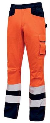 Pantalone alta visib. 60%cot/40% poliest. EN ISO 20471-CL.2